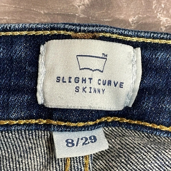 Levi’s San Francisco Slight Curve Skinny Denim Jeans 8/29 - Picture 11 of 14